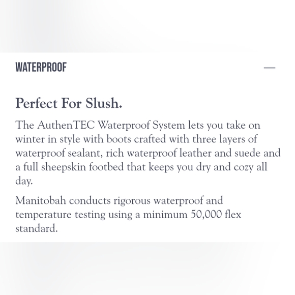 Manitobah Mukluks Waterproof Snowy Owlet, Size 8 - Picture 9 of 9